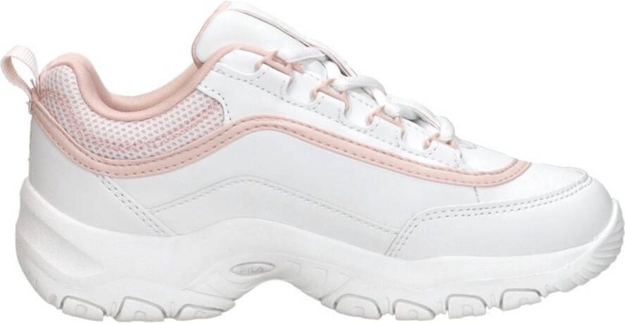 Fila Strada Logo Sneakers Laag Wit