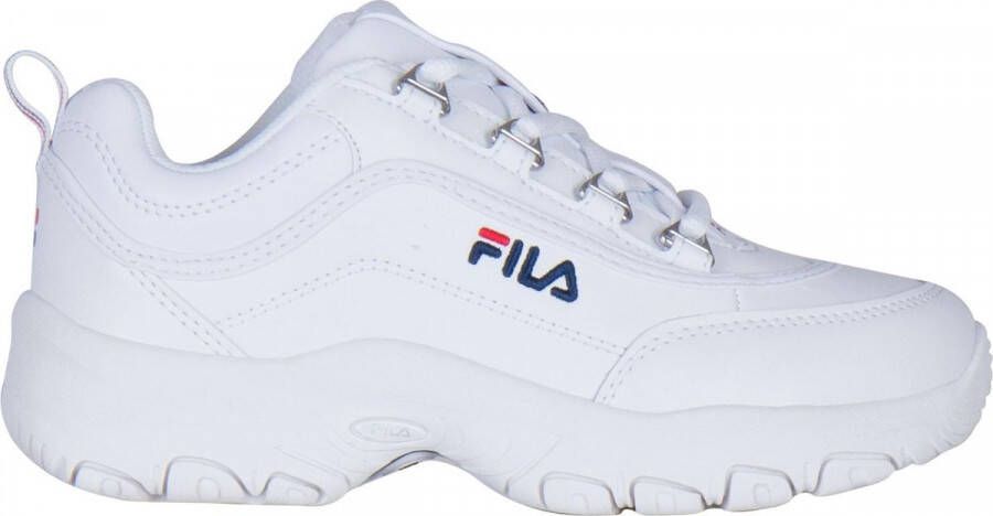 Fila Strada Low sneakers wit Meisjes Imitatieleer Meerkleurig 34 - Foto 3
