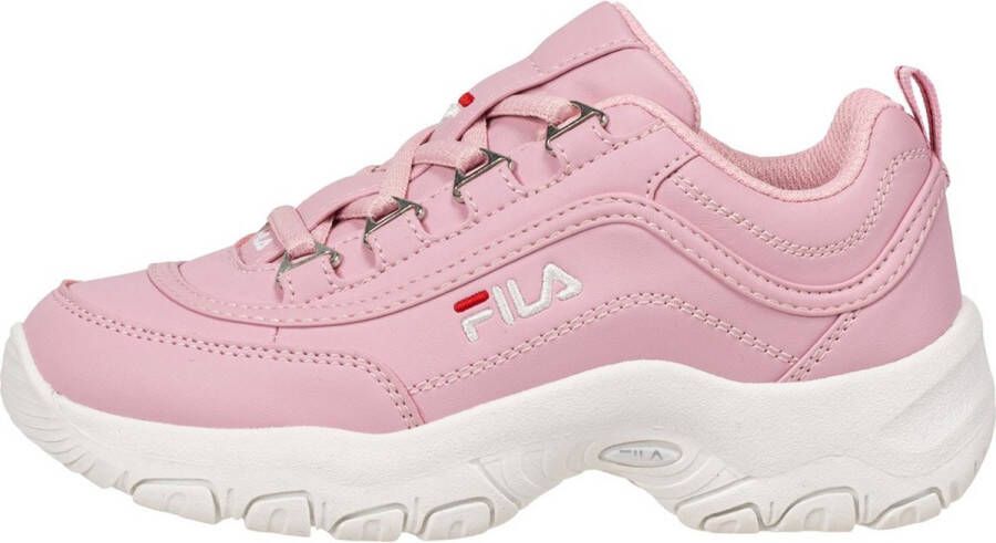 Fila Strada sneakers roze wit Meisjes Imitatieleer Meerkleurig 38