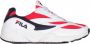 Fila Venom Low Sneakers Heren White Navy Red - Thumbnail 1