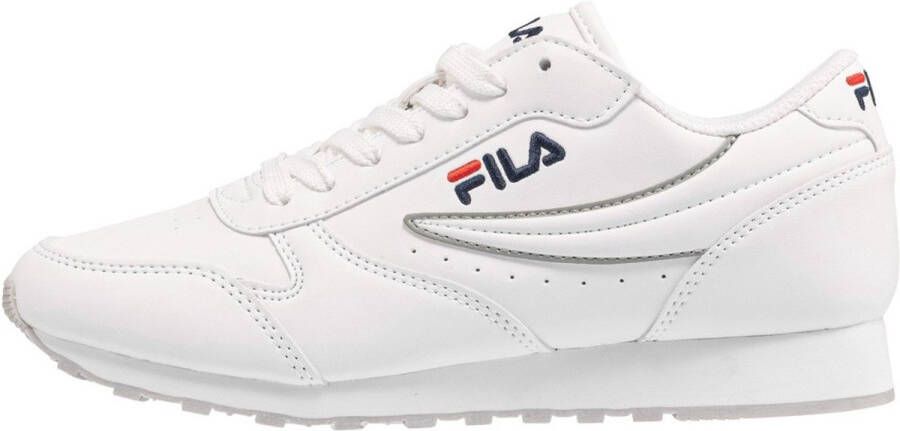 Fila Witte Vetersneakers met Contrastdetails White Dames