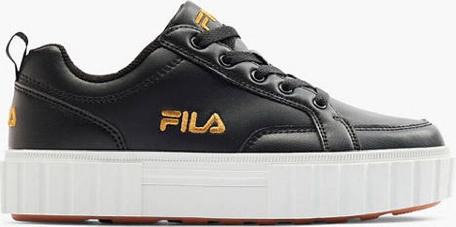 Fila Zwarte platform sneaker