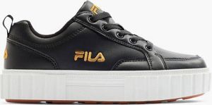 Fila Zwarte platform sneaker