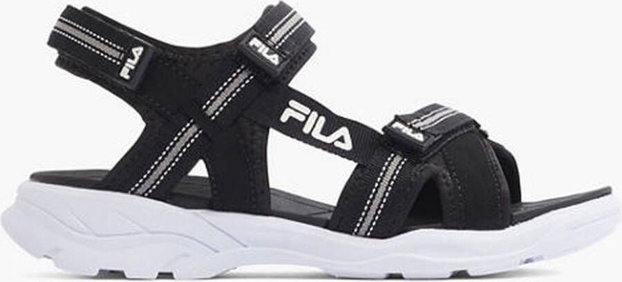 Fila Zwarte sandaal klittenband - Foto 3