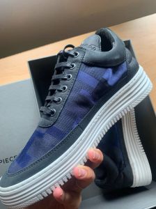 Filling Pieces dames blauw Nieuw merk leren schoenen sneakers