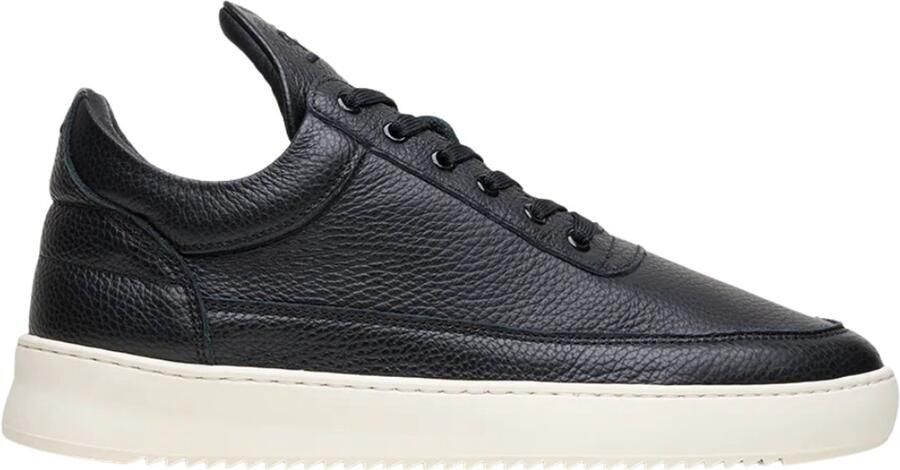 Filling Pieces Lage Top Graan Zwart Sneakers