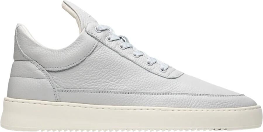Filling Pieces Low Top Grain Grijs Heren Sneaker