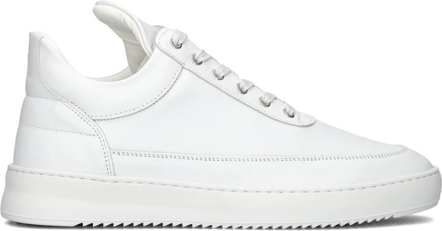 FILLING PIECES Lage Sneakers Heren Low Top Ripple Nappa Maat: 40 Materiaal: Leer Kleur: Wit - Foto 2