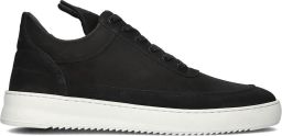 FILLING PIECES Lage Sneakers Heren Low Top Ripple Nubuck Suède Zwart