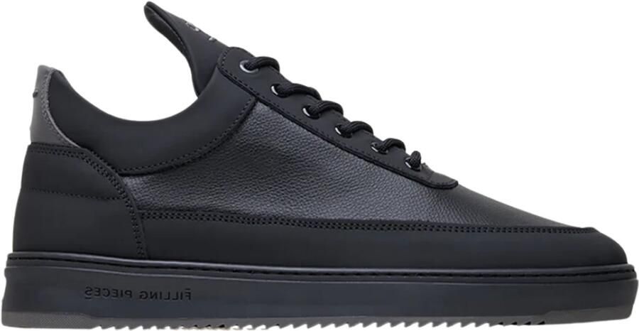 Filling Pieces Lage Top Tech Kruimels Zwart Sneakers