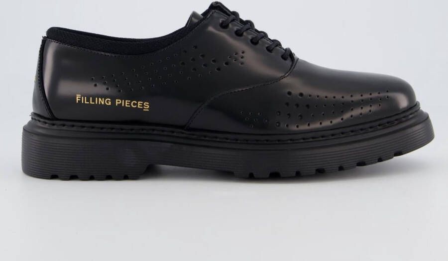 Filling Pieces Derby Gradient Black Eu39-Uk6-Usm7-Usw8.5 Black Heren Black Heren