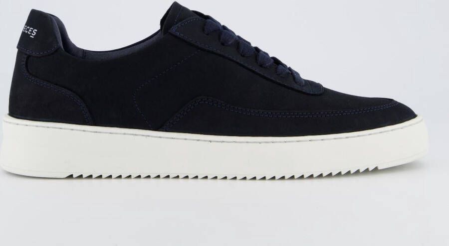 Filling Pieces Mondo 2.0 Ripple Nubuck Navy Blue Heren