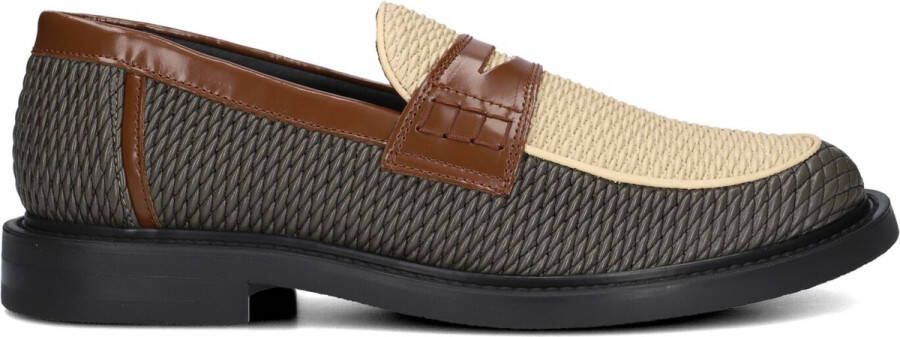 FILLING PIECES Loafers Loafer Reed Maat: 44 Materiaal: Textiel Kleur: Groen