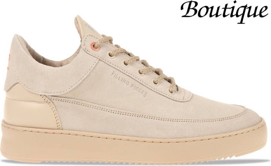 Filling Pieces Beige Suède Eva Sneakers Beige Dames