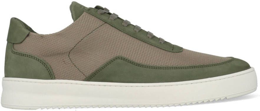 Filling Pieces Low Mondo Ripple Nardo Mesh Army Green