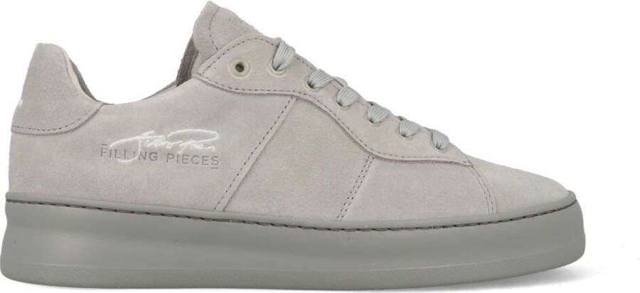 Filling Pieces Low Plain Court Sneakers Grijs Dames