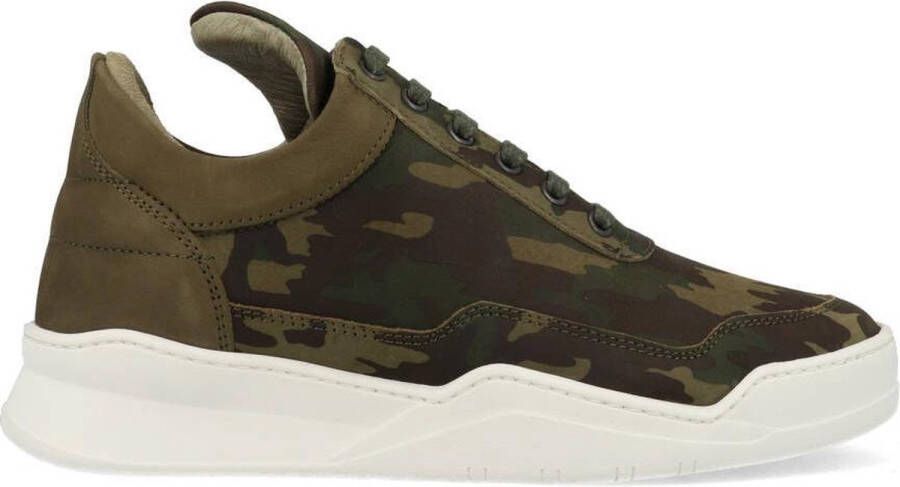 Filling-Pieces Low Top Ghost Groen