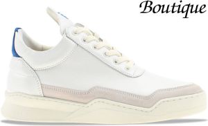 Filling Pieces Low Top Ghost Blue Wit Unisex