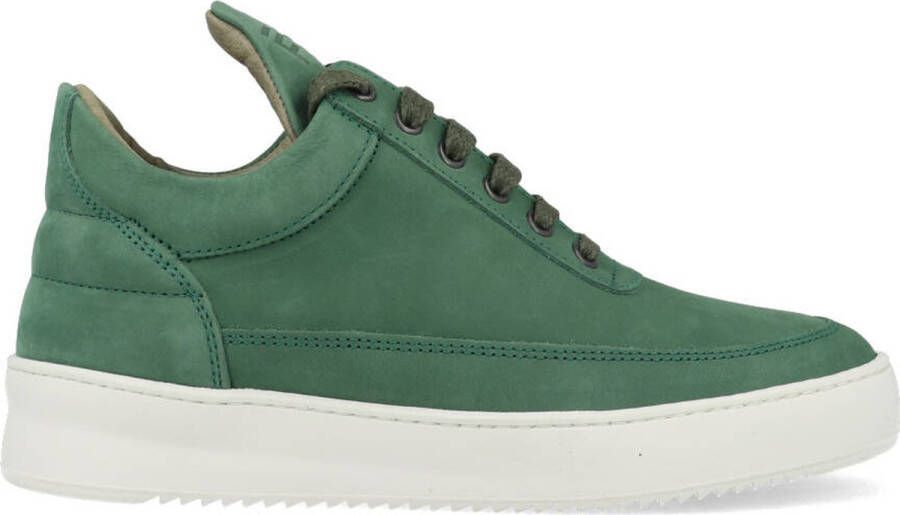 Filling Pieces Low Top Ripple Groen-35 - Schoenen.nl