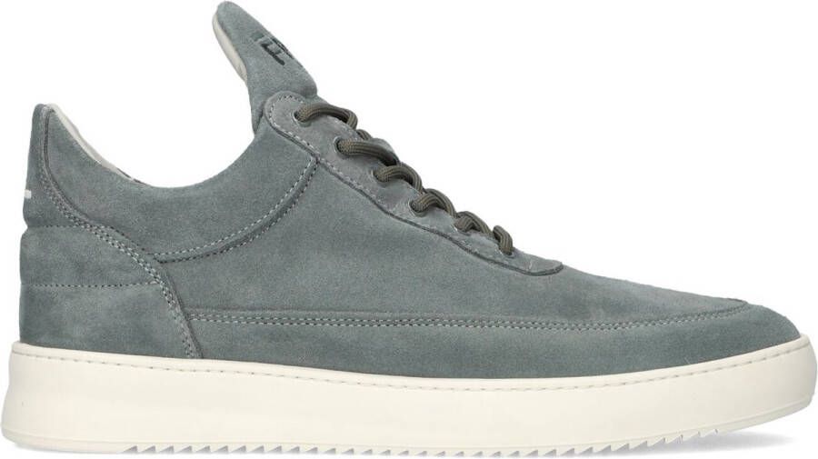 FILLING PIECES Lage Sneakers Heren Low Top Ripple Su Maat: 43 Materiaal: Suède Kleur: Groen