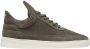 Filling Pieces Low Top Suede Organic Green Sneakers - Thumbnail 1