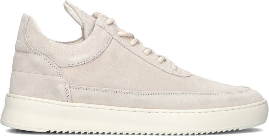 FILLING PIECES Lage Sneakers Dames Low Top Suede Organic Maat: 43 Materiaal: Suède Kleur: Beige