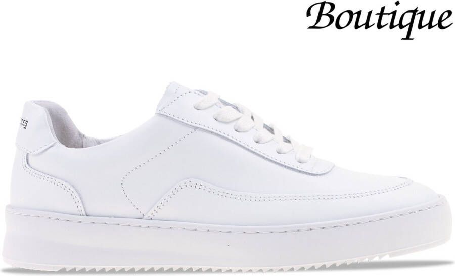 FILLING PIECES Lage Sneakers Heren Mondo 2.0 Ripple Maat: 44 Materiaal: Suède Kleur: Wit