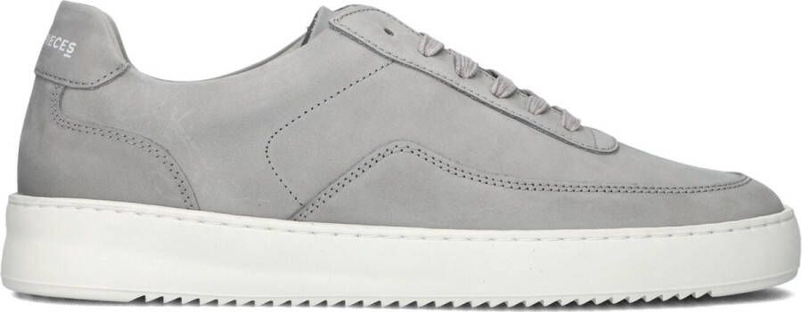 FILLING PIECES Lage Sneakers Heren Mondo 2.0 Ripple Nubuck Maat: 42 Materiaal: Leer Kleur: Grijs