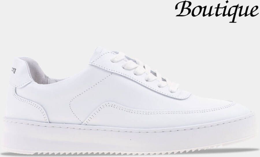 FILLING PIECES Lage Sneakers Heren Mondo 2.0 Ripple Maat: 42 Materiaal: Suède Kleur: Wit