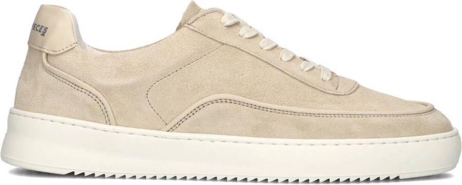 FILLING PIECES Lage Sneakers Heren Mondo Suede Lux Maat: 42 Materiaal: Suède Kleur: Beige