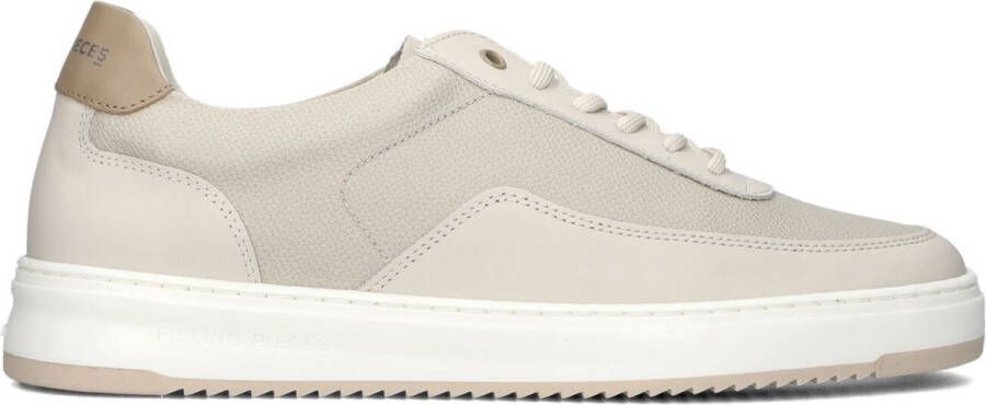 FILLING PIECES Lage Sneakers Heren Mondo Tech Crumbs Maat: 46 Materiaal: Leer Kleur: Beige