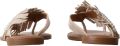 FINDLAY Platte instapsandalen uit Parijs - Beige
