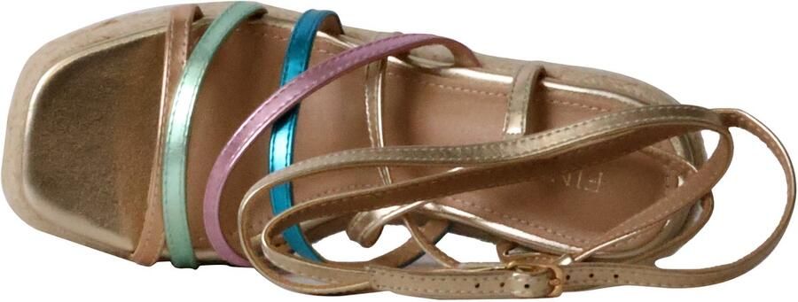 FINDLAY Sandalen met sleehak en riempjes