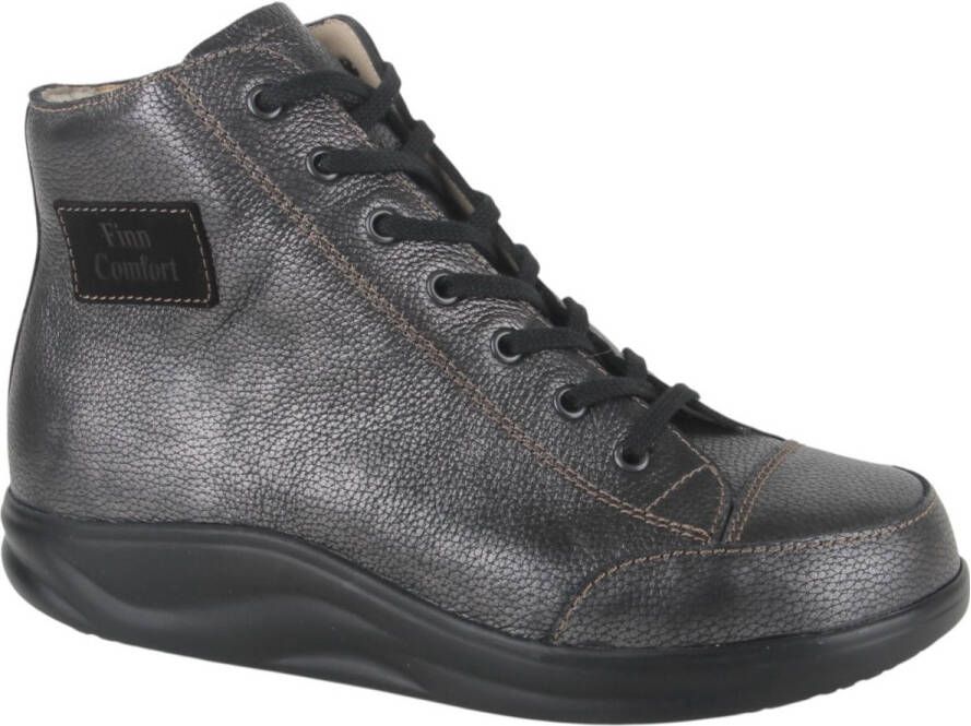 Finn comfort 02991-903003 dames veterboots sportief (6) metallic