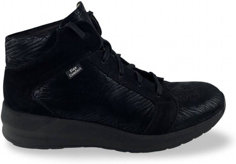 FinnComfort Finn Lomaso mid veterschoen Kleur Zwart)