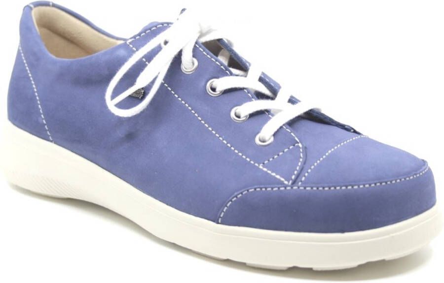 Finn comfort FATAGA 02866-007356 Blauwe lichtgewicht sneakers wijdte H