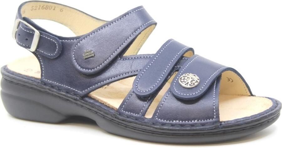 Finn comfort 02562-195241 Gomera Damessandaal Blauw