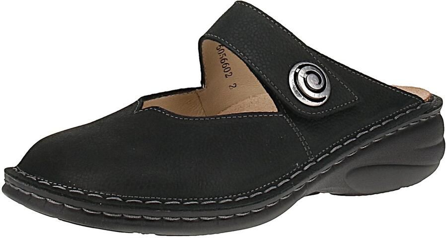 Finn comfort 02626-834393 Canaro Damespantoffels Zwart