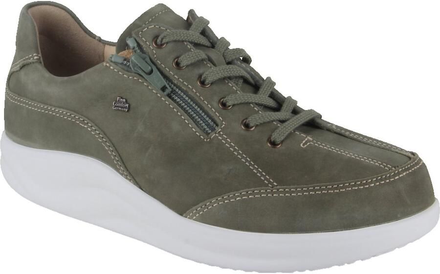 Finn comfort 02913-844038 dames veterschoenen sportief groen