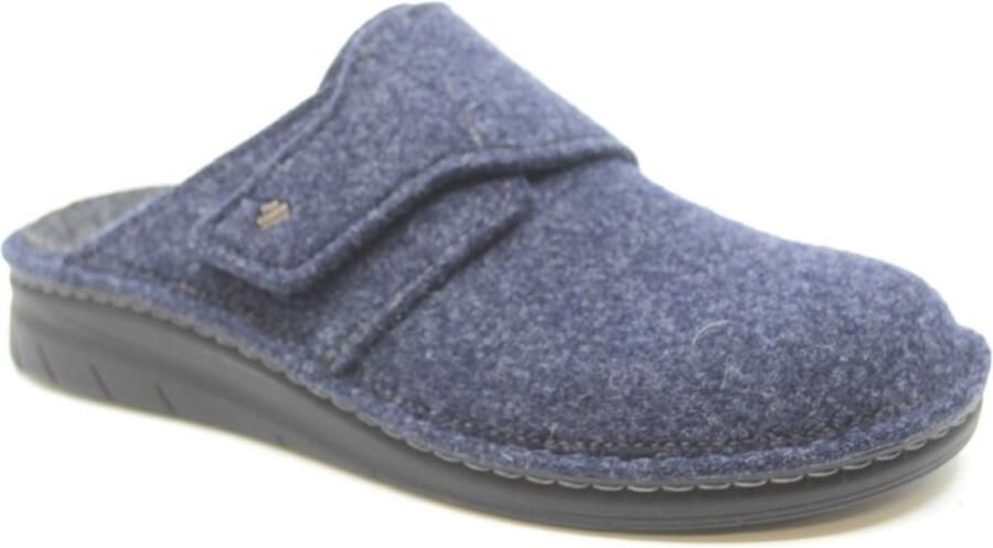 Finn comfort 06503-416048 Zams Damesslippers Donkerblauw
