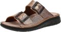 Finn Comfort Muiltjes 'Pantolette Damen 81546-819367 Echtleder in gold' goud - Bruin