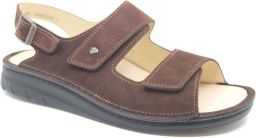 FinnComfort Finn Comfort BENIN 01452-751432 Bruine heren sandalen met klittenband sluiting