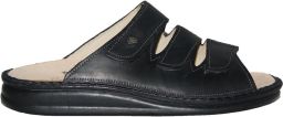 Finn Comfort Muiltjes 'Pantolette Herren 01515 044099 Echtleder in schwarz' zwart