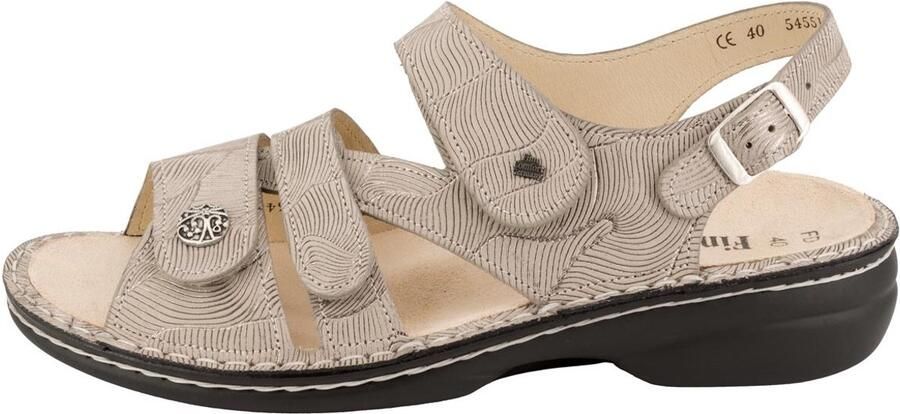 Finn Comfort Comfortabele sandaal van nubuckleer