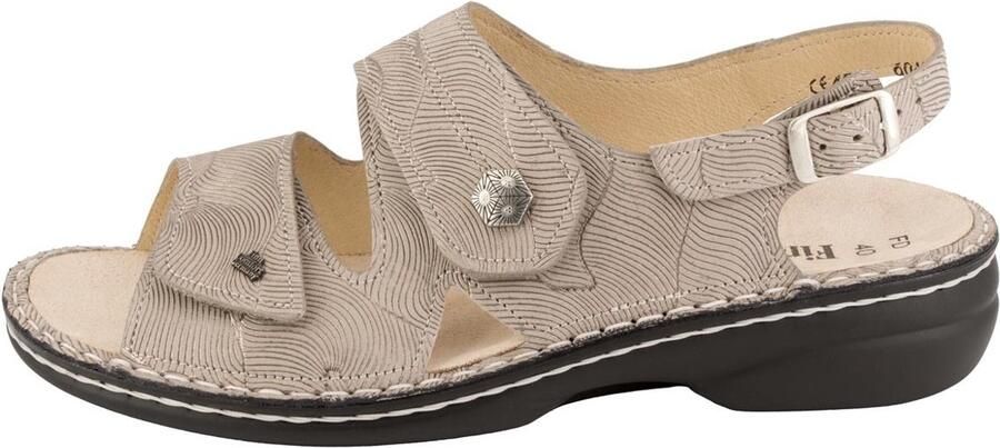 Finn Comfort Leren Sandalen met Verstelbare Sluiting