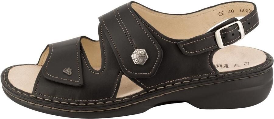 Finn Comfort Leren Sandalen met Verstelbare Sluiting