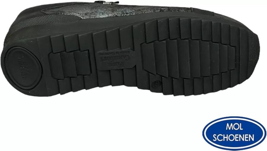 FinnComfort 02241 barretos zwart argento Finn Kleur Zwart)