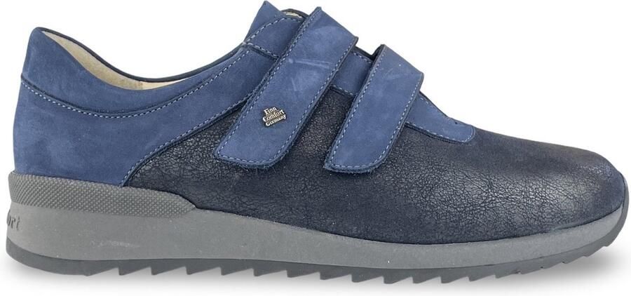Finn comfort Finn Ivrea klittenband schoen Kleur Blauw)
