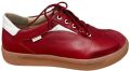 Finn Comfort Sportieve veterschoen 'Sneaker Low Damen 2791-902862 Echtleder in rot' rood - Rood