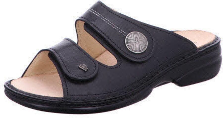 FinnComfort FINN COMFORT slipper muiltje Sansibar Nappaseda schwarz zwart